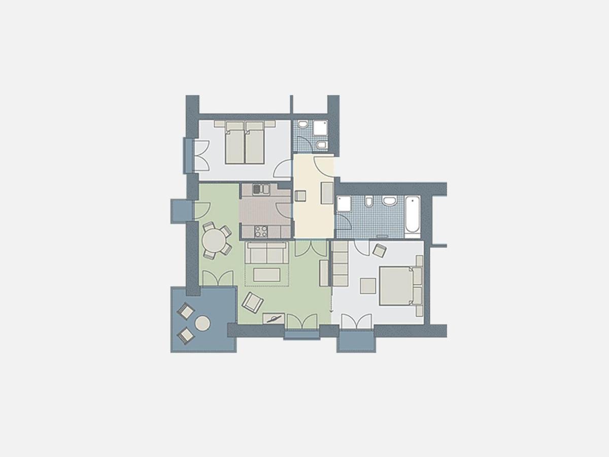 Kaiservillen Heringsdorf - Ferienwohnung Mit 2 Schlafzimmern Und Balkon D212 Exteriör bild